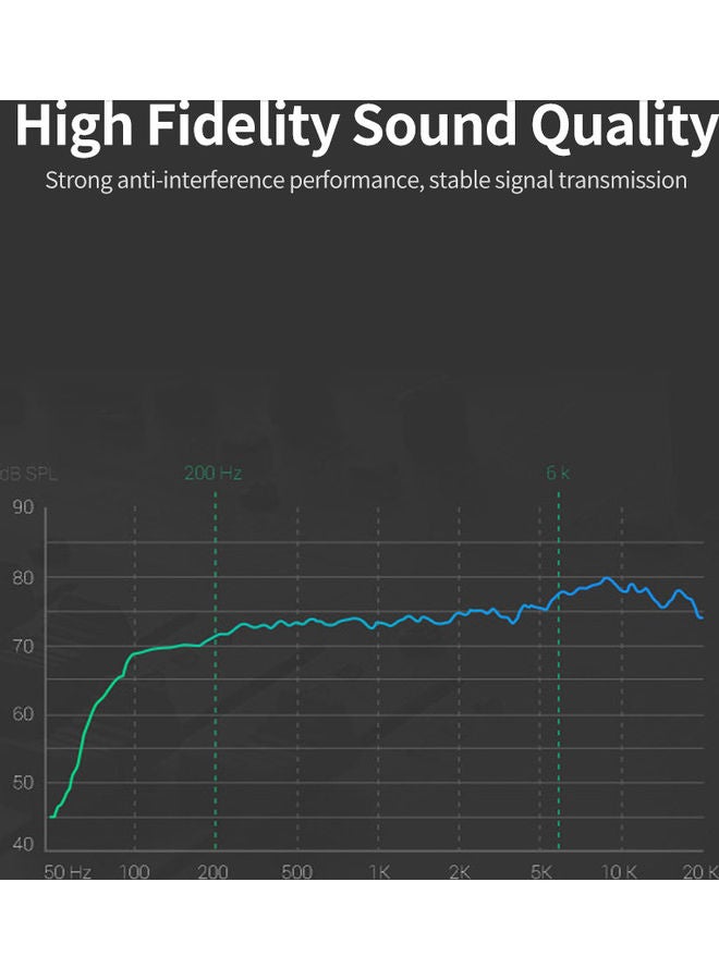 3.5mm 2-In-1 High Fidelity Audio Adapter Cable 3.5mm Male To Female Black - Image 2