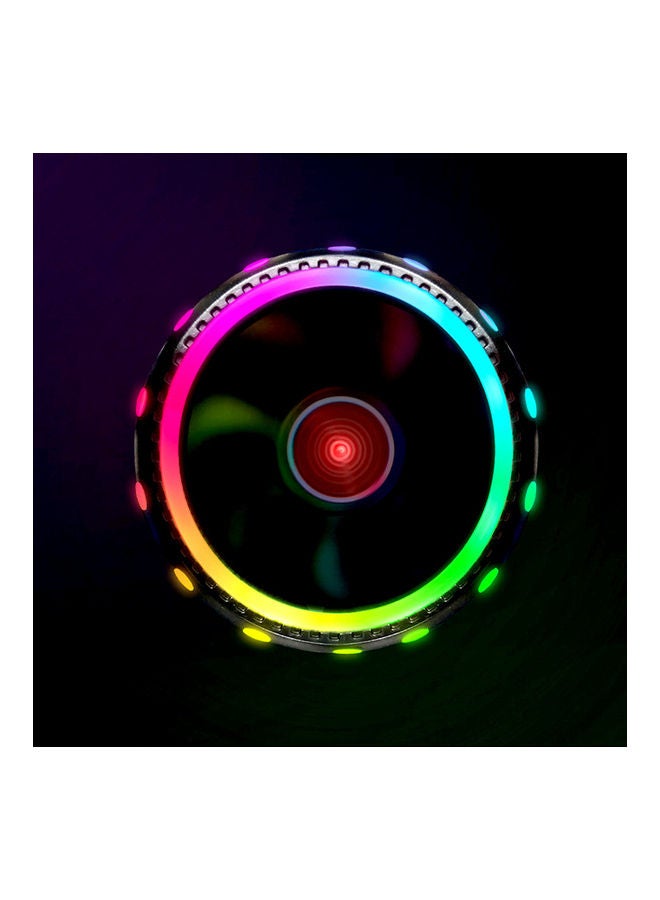 Ufox Cpu Cooler 12v 3pin colourful Rgb Blow Down Desktop Radiator Replacement For Intel Lga 775/Lga115x  Amd Fm1/Fm2/Am2/Am3/Am4 Black  - Image 5