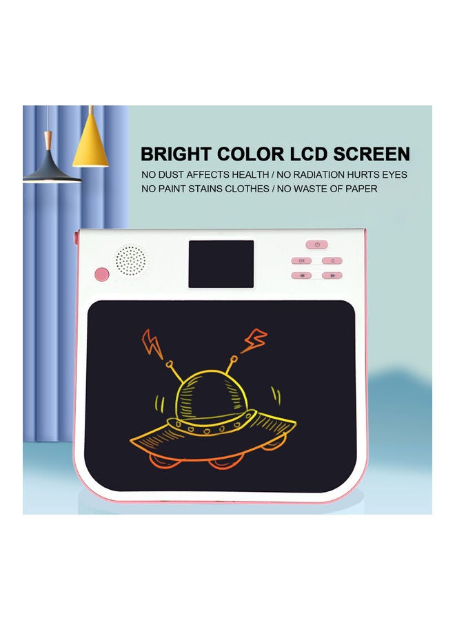 LCD Handwriting Board 12 Inch Drawing Tablet Electronic Pink  - Image 3