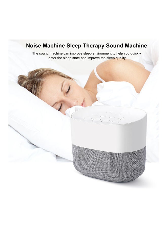 Generic - White Noise Machine Sleep Therapy Sound 26 High Fidelity Soothing Sounds Sleeping Helper Insomnia Physiotherapy Instrument Timer & Memory Function - Image 1