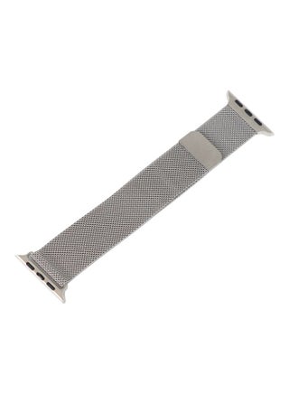 Milanese Loop Band Strap Compatible With Apple Watch 6 5 Stainless Steel 42MM 44MM Iwatch Series Bracelet Accessories WatchBand Silver - v1606623741/N42651768A_1