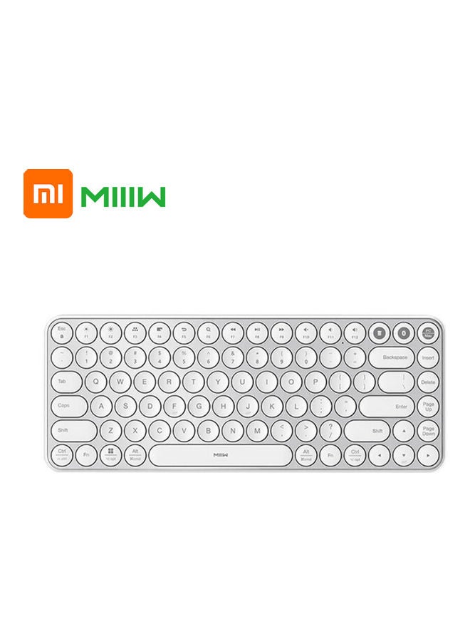 MIIIW Mini BT Dual Mode Keyboard White - Image 2