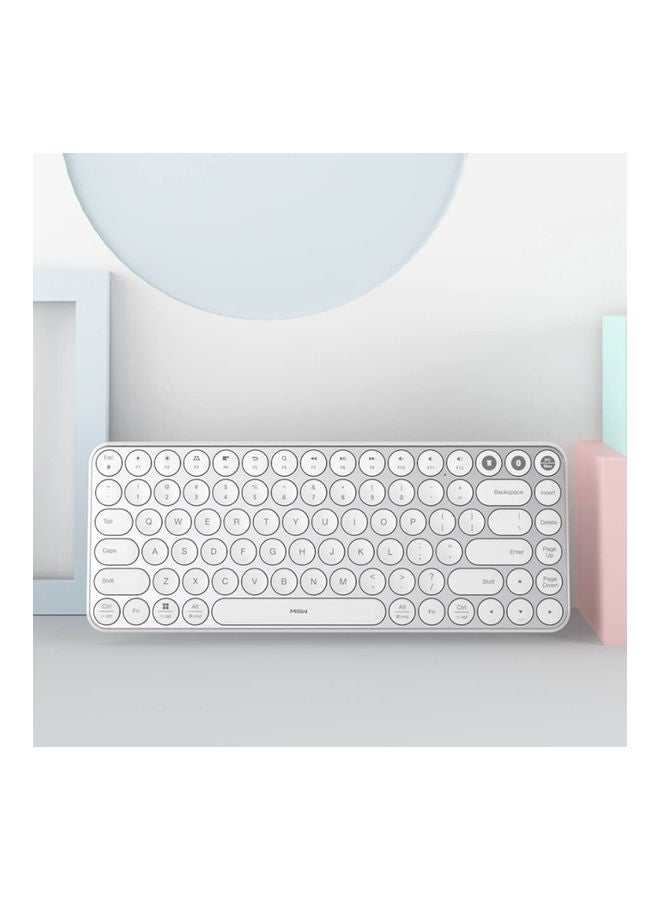 MIIIW Mini BT Dual Mode Keyboard White - Image 3