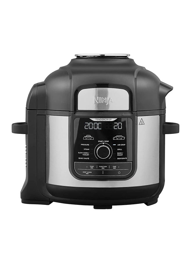 Ninja - Max Multi Cooker 7.5 l 1760 W OP500UK Electric Pressure Cooker and Air Fryer, Brushed Steel 7.5 L 1760.0 W OP500UK Black - Image 1