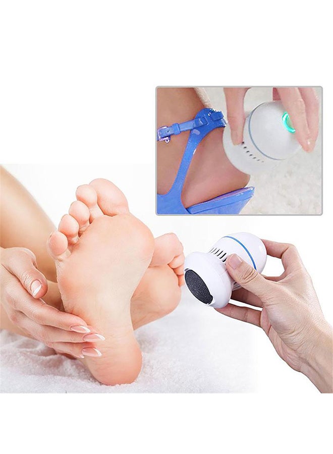 جهاز إلكتروني للعناية بالقدمين وإزالة الجلد الميت أبيض - Image 2