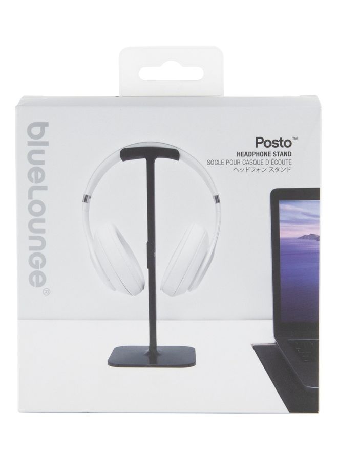 blueLounge Posto 2.0 Universal Headphone Stand Black - Image 3