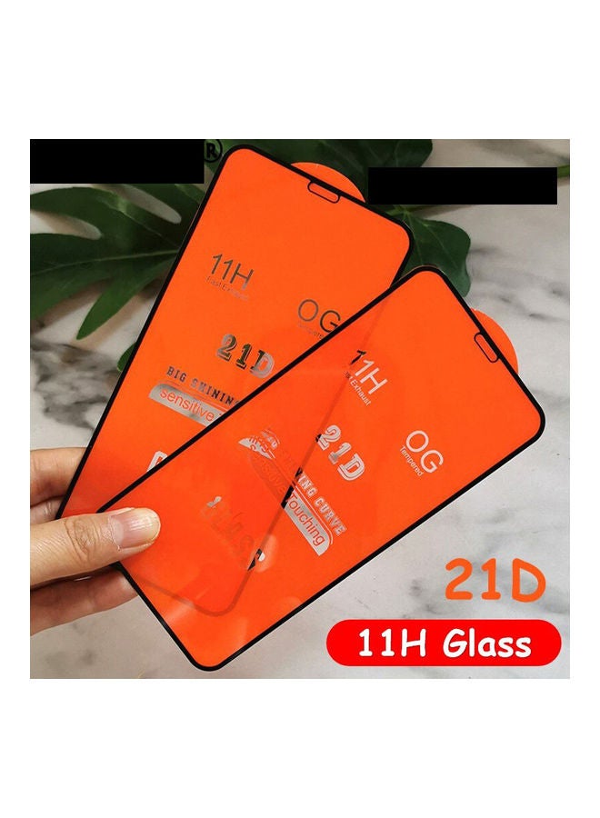 Glass 21D Tempered Glass Full Glue Screen Protector For Apple iPhone 12 Mini Black - Image 4