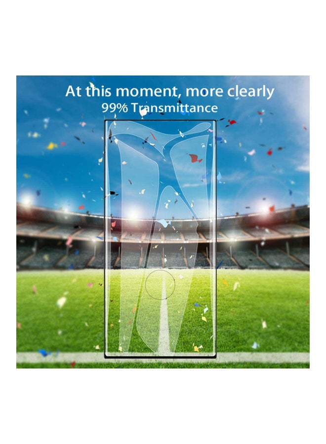 Glass Full Glue Screen Protector For Samsung Galaxy Note 20 5D CURVED Clear - Image 4