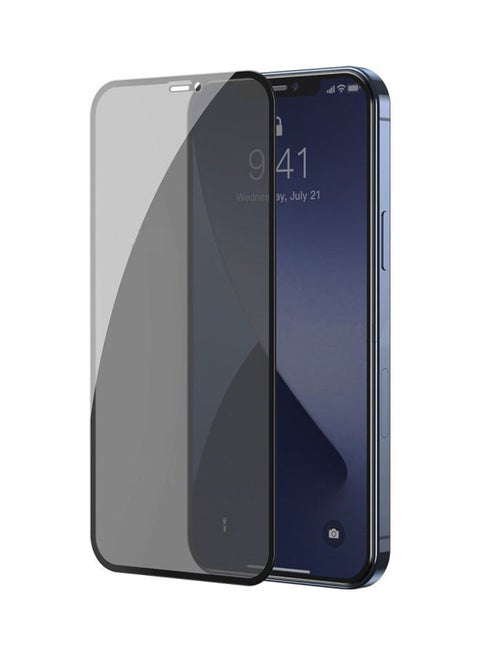 5D Privacy Nano Full Screen Protector For iPhone 12 Pro Max Anti Spy Black