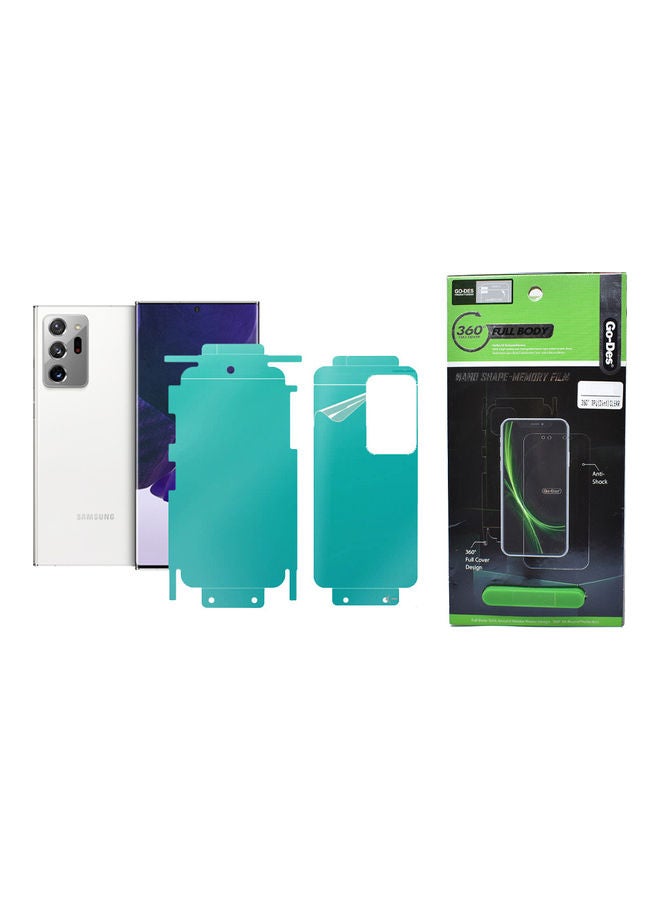GO-DES 2in1 Nano Shape Memory Full Body Film Protection Screen Protector For Samsung Galaxy Note 20 Ultra Clear - Image 1