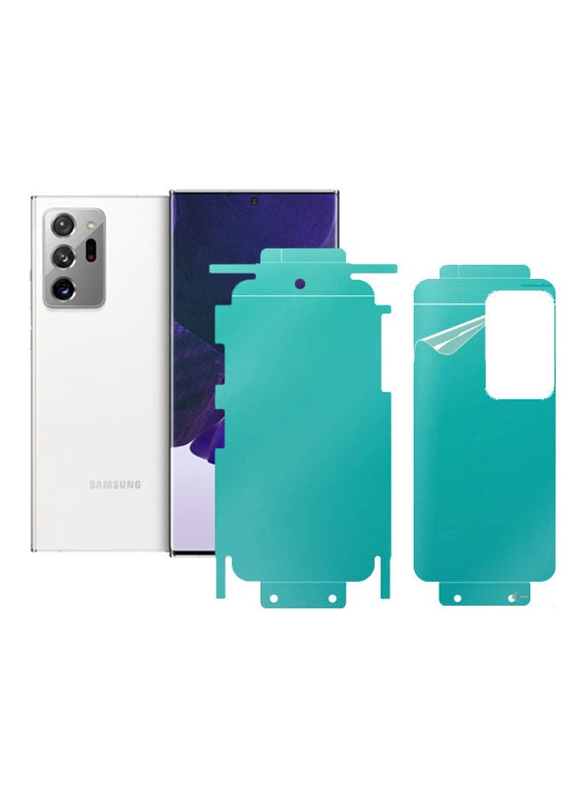 GO-DES 2in1 Nano Shape Memory Full Body Film Protection Screen Protector For Samsung Galaxy Note 20 Ultra Clear - Image 2