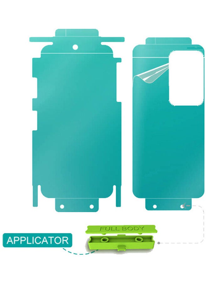 GO-DES 2in1 Nano Shape Memory Full Body Film Protection Screen Protector For Samsung Galaxy Note 20 Ultra Clear - Image 3