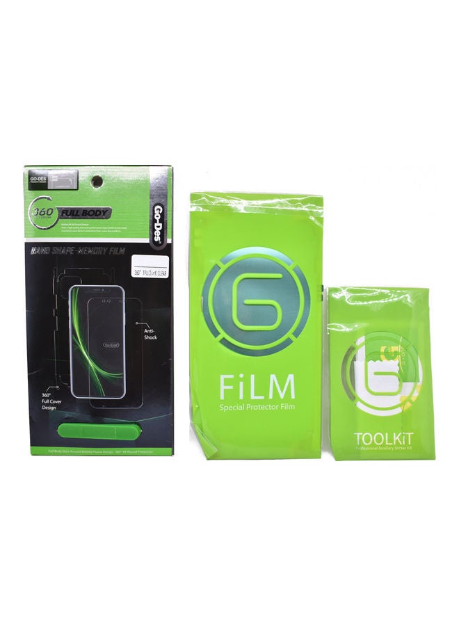 GO-DES 2in1 Nano Shape Memory Full Body Film Protection Screen Protector For Samsung Galaxy Note 20 Ultra Clear - Image 4