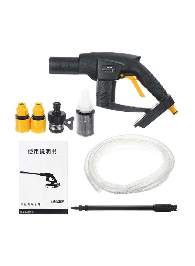 High Pressure Water Gun With Multifunctional Nozzle For Garden & Car Wash Black - Image 5