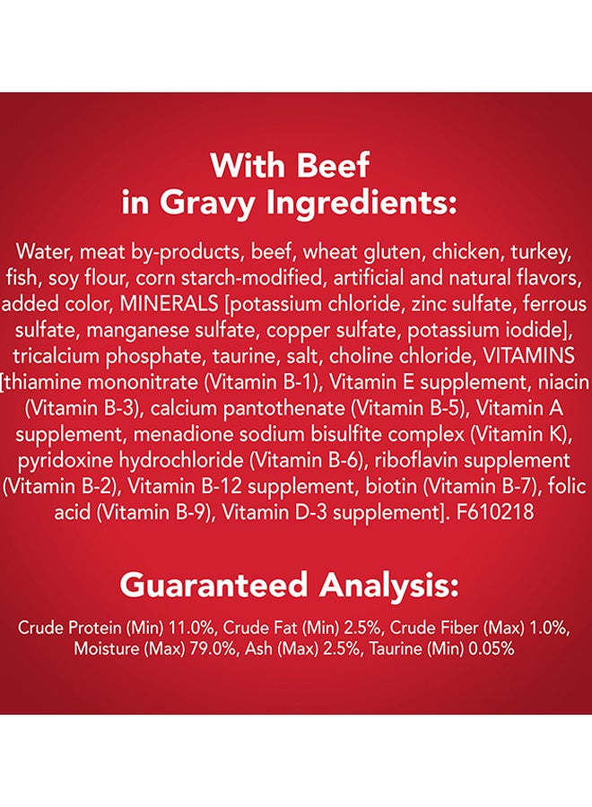 PURINA Friskies Meaty Bits With Beef In Gravy Multicolour 156grams - Image 5