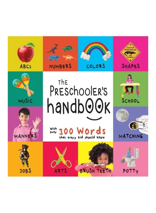 The Preschooler's Handbook: ABC's, Numbers, Colors, Shapes, Matching, School, Manners, Potty and Jobs, with 300 Words that every Kid should Know Paperback English by Martin, Dayna - 42892  - Image 3