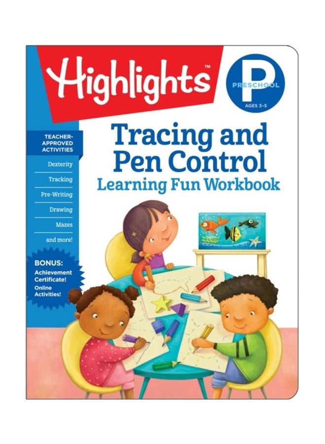 Preschool Tracing and Pen Control Paperback English by Highlights Learning - 43501  - Image 2
