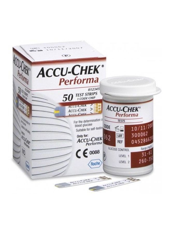 ACCU-CHEK - 50-Piece Performa Test Strips - Image 1
