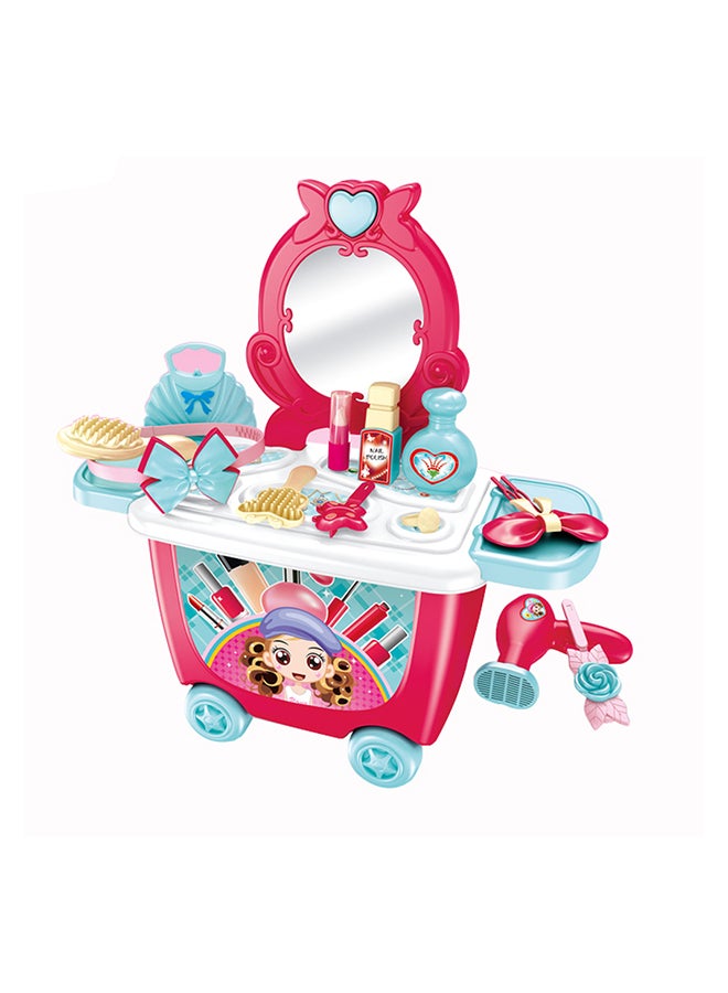 لعبة محاكاة منزل اللعب للأطفال من 16 قطعة 25.4x20.5x17سم - Image 1