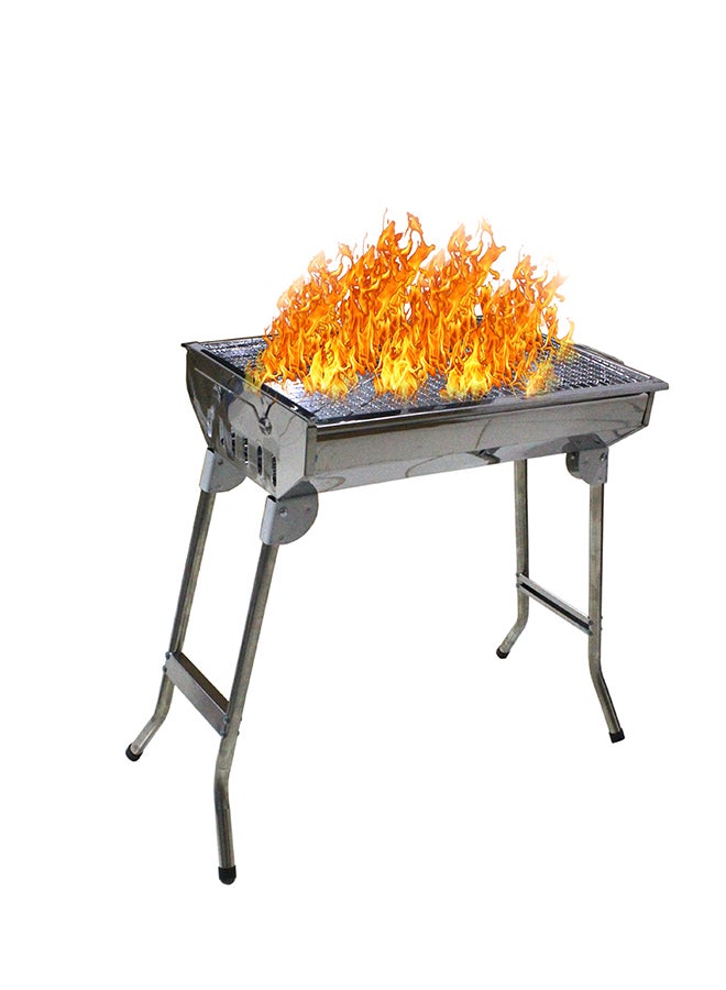 بيكي شواية محمولة مع حامل فضي 60x48x34سم - Image 3