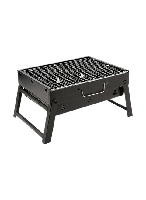 Portable BBQ Charcoal Grill Black 36X10.5X28cm