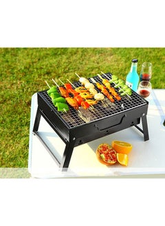Generic Portable BBQ Charcoal Grill Black 36X10.5X28cm  - Image 4
