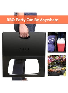 Biki Charcoal Barbecue Grill Black 48x31x40cm  - Image 5