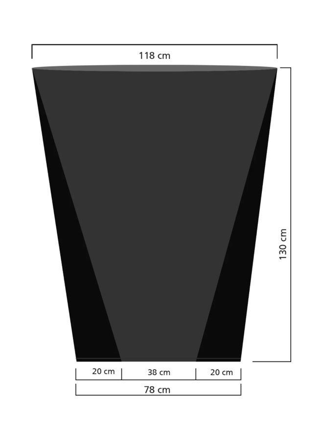 Plastic Garbage Bags 70 Gallon Black 130cm  - Image 2