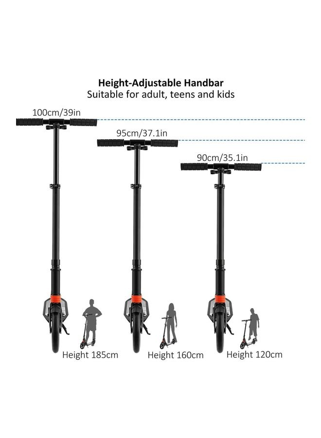 كول بيبي سكوتر دفع قابل للطي أسود 95x14x108سم - Image 3