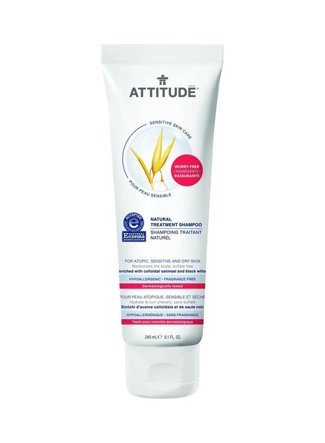 Attitude Living Natural Treatment Shampoo 240ml - Image 1