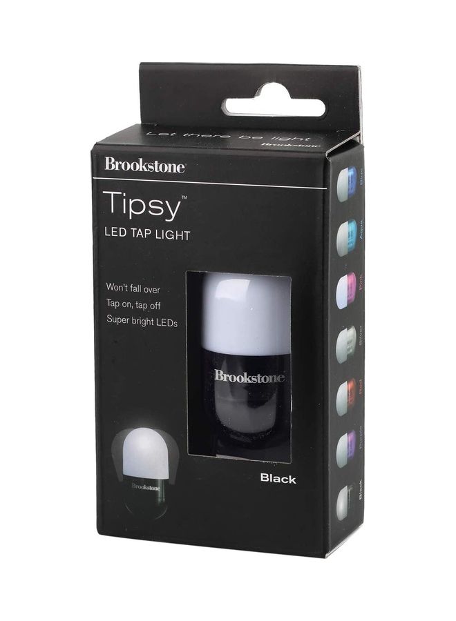 Brookstone - Tipsy LED Flashlight black 8 x 13 x 4cm - Image 1