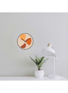 LOWHA Abstract Fruit Decorative Wall Clock Black 30x30cm  - Image 3