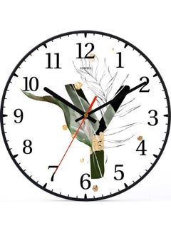 LOWHA Y Letter Decorative Wall Clock Black 30x30cm  - Image 1