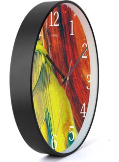LOWHA Paint Decorative Wall Clock Black 30x30cm  - Image 2