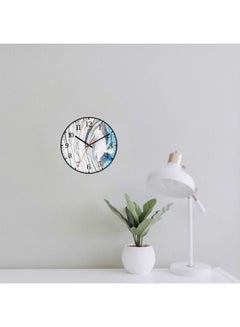 LOWHA Water Ink Decorative Wall Clock Black 30x30cm  - Image 3
