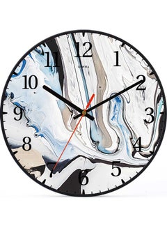 LOWHA Water Ink  Decorative Wall Clock Black 30x30cm  - Image 1