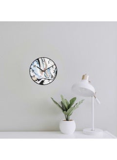LOWHA Water Ink  Decorative Wall Clock Black 30x30cm  - Image 3