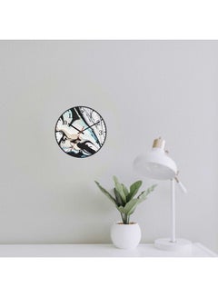 LOWHA Water Ink Decorative Wall Clock Black 30x30cm  - Image 3