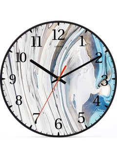 LOWHA Water Ink Decorative Wall Clock Black 30x30cm  - Image 1