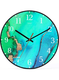 LOWHA Liquid Decorative Wall Clock Black 30x30cm  - Image 1