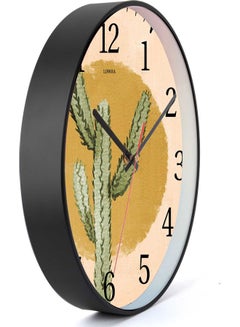 LOWHA Decorative Wall Clock Black  - Image 2