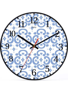 LOWHA Decorative Wall Clock Black 30x30cm  - Image 1