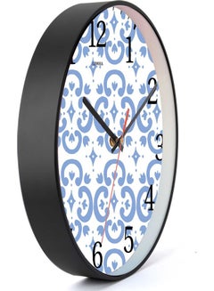 LOWHA Decorative Wall Clock Black 30x30cm  - Image 2