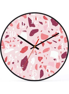 LOWHA Decorative Wall Clock Black 30x30cm  - Image 1