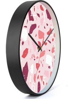 LOWHA Decorative Wall Clock Black 30x30cm  - Image 2