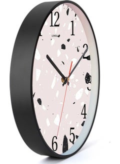 LOWHA Decorative Wall Clock Black 30x30cm  - Image 2