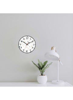 LOWHA Decorative Wall Clock Black 30x30cm  - Image 3