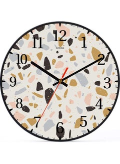 LOWHA Decorative Wall Clock Black 30x30cm  - Image 1