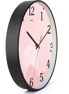 LOWHA Decorative Wall Clock Black 30x30cm  - Image 2