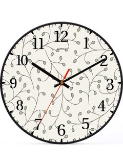 LOWHA Decorative Wall Clock Black 30x30cm  - Image 1